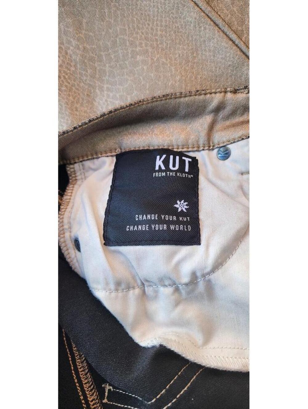 NWT Kut From The Kloth Connie Fab Ab High Rise Ankle Skinny Jeans Size 8 Beige - Picture 10 of 11